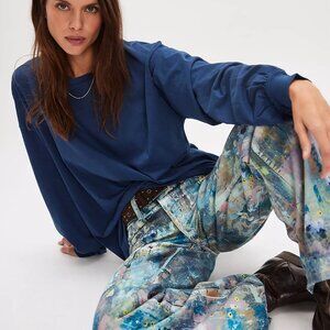 We The Free Perfect Oversized Long Sleeve Top